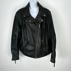 Vintage Harley Davidson Women’s Leather Jacket plus size 2W